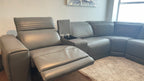 Karson Modular Leather Powered Reclining Sectional