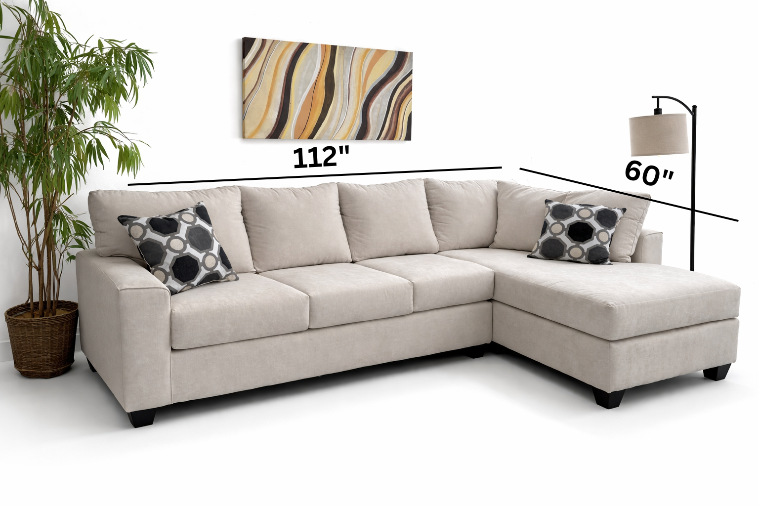 Studio Chaise Sectional Sofa