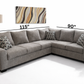 Metro 2-Piece Sectional Sofa