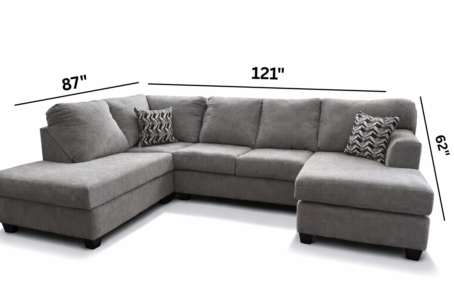 Manhattan U-Shaped Sectional Sofa