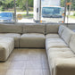Modular Paige Fabric Sectional w/ Ottoman