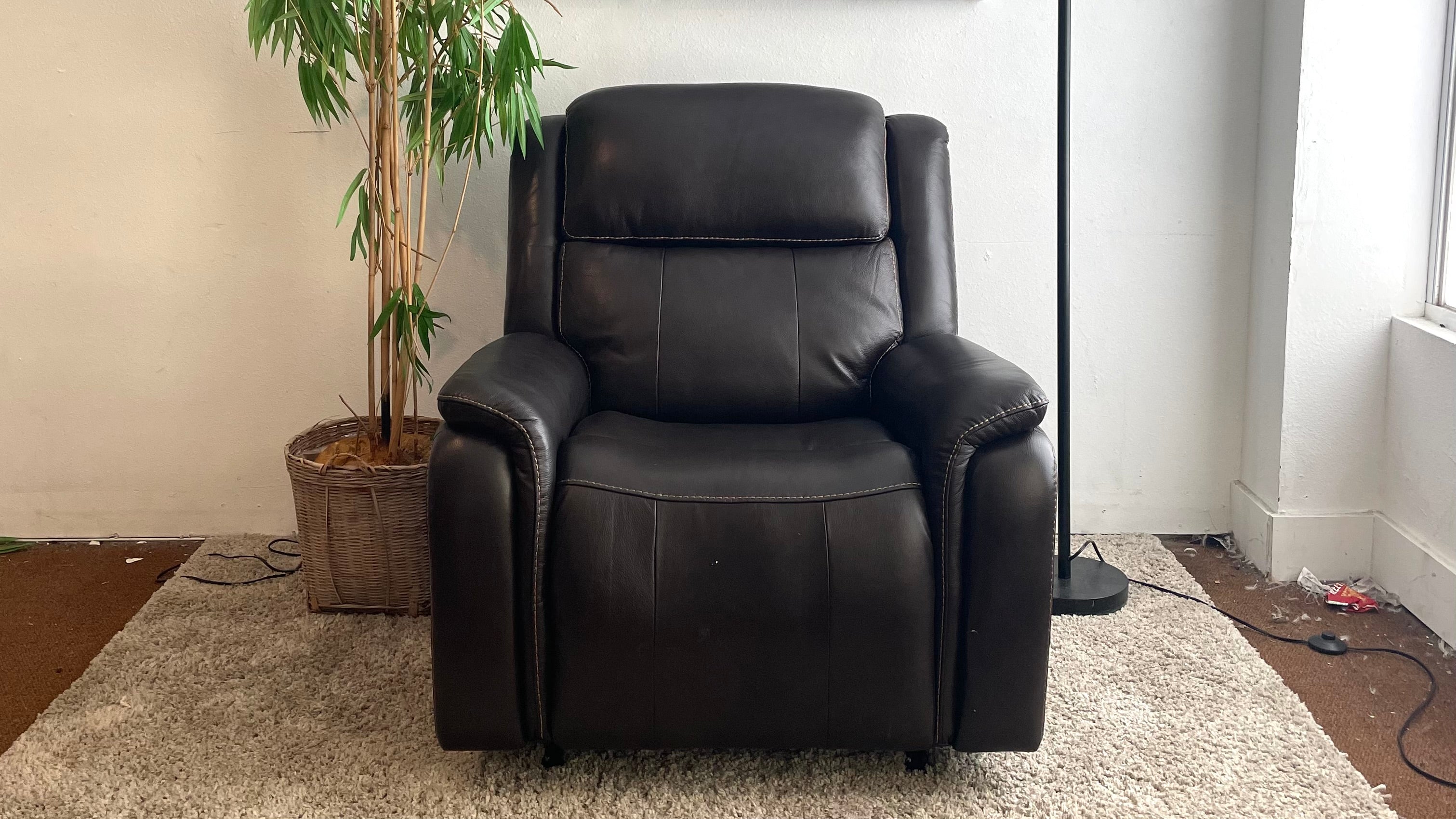 BarcaLounger Leather Power Recliner