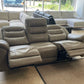 Brown Mason Leather Power Reclining Sofa
