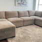 Thomasville Tisdale Modular Sectional w/ Storage Ottoman