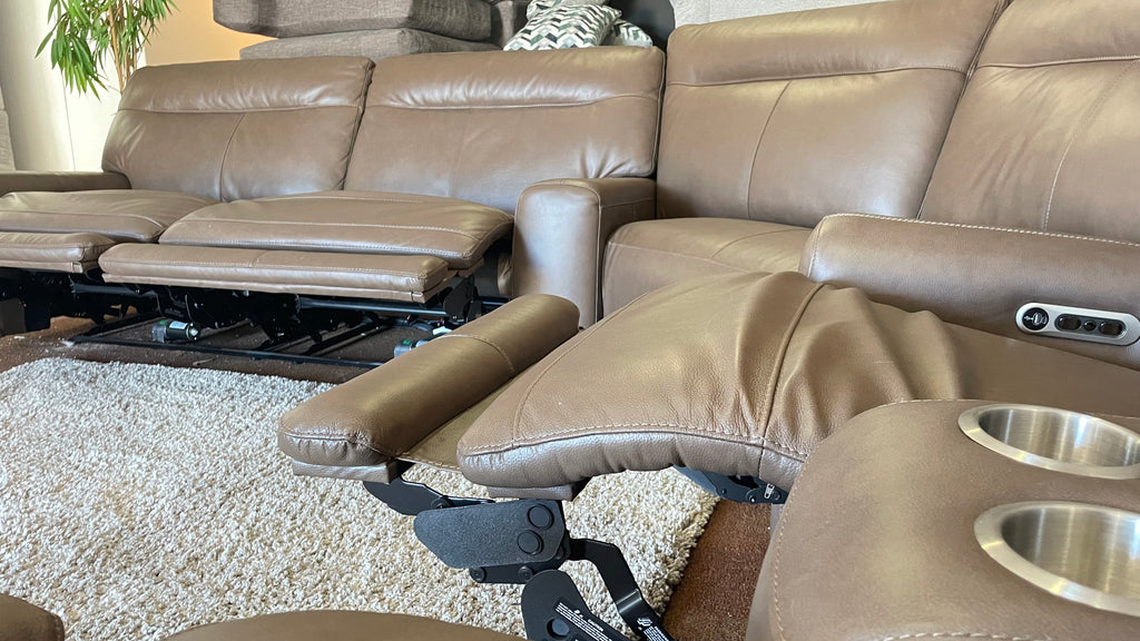 Atlas Top Grain Leather Sectional