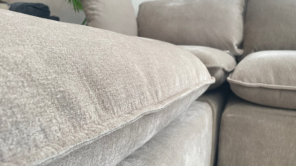 Sereen 6-piece Fabric Modular Sectional, Taupe