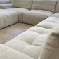 Modular Paige Fabric Sectional w/ Ottoman