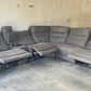 Kelsee Fabric Power Reclining Sectional