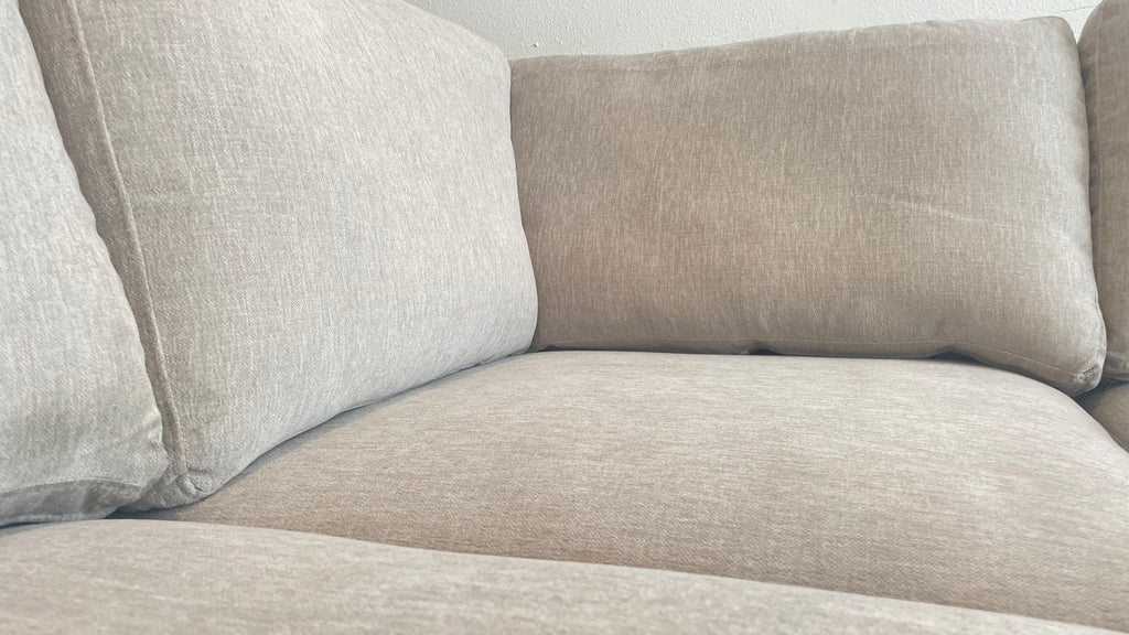 Thomasville Glenn Fabric Sectional with Storage Chaise