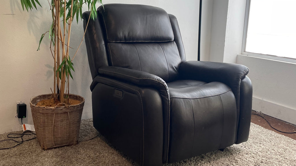 BarcaLounger Leather Power Recliner