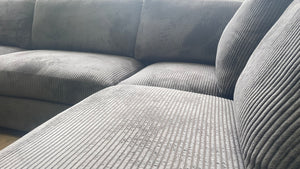 Thomasville Artesia Grey U-Shaped Sectional