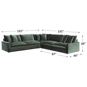 Jade 3-Piece Sectional