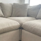 Thomasville Lowell Cloud Sectional w/ Ottoman