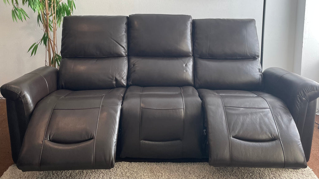 Alba Powered Leather Sofa