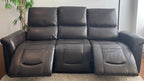 Alba Powered Leather Sofa