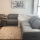 Karson Modular Leather Powered Reclining Sectional
