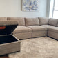 Thomasville Tisdale Modular Sectional w/ Storage Ottoman