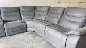 Kelsee Fabric Power Reclining Sectional