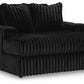 Midnight-Madness Oversized Chaise