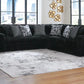 Midnight-Madness 3-Piece Sectional