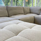 Modular Paige Fabric Sectional w/ Ottoman