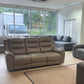 Brown Mason Leather Power Reclining Sofa