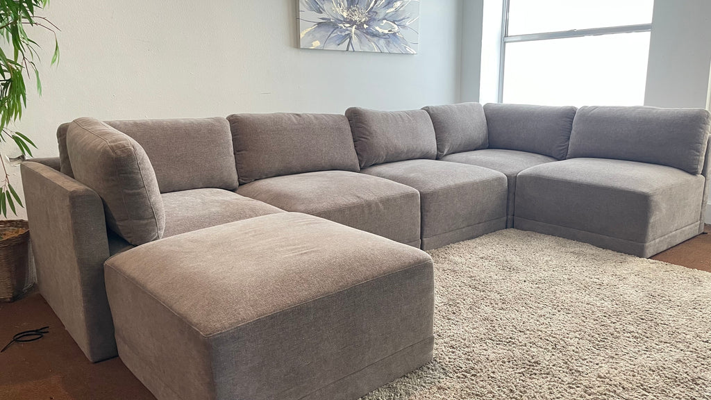 Fallon 6-Piece Modular Sectional w/ Ottoman
