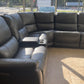 Wylder Leather Power-Reclining Sectional