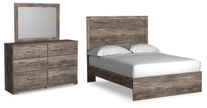 Ralinski Queen Bed Set with Dresser & Mirror