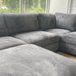 Thomasville Artesia Grey U-Shaped Sectional