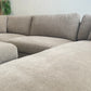 Thomasville Walsen Fabric Sectional w/ Storage Ottoman