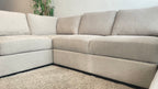 Thomasville Glenn Fabric Sectional with Storage Chaise