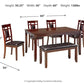 Bennox Dining Room Table Set (6/CN)