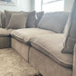Serene 6-piece Fabric Modular Sectional, Taupe