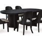 Rowan Oval Dining Table with 6 Chairs