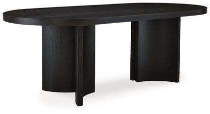 Rowan Oval Dining Table with 6 Chairs