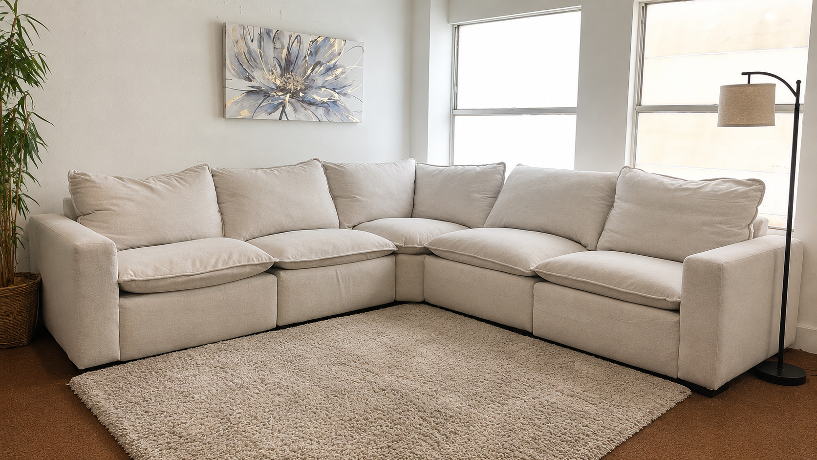 Alena Power Reclining Cloud Sectional