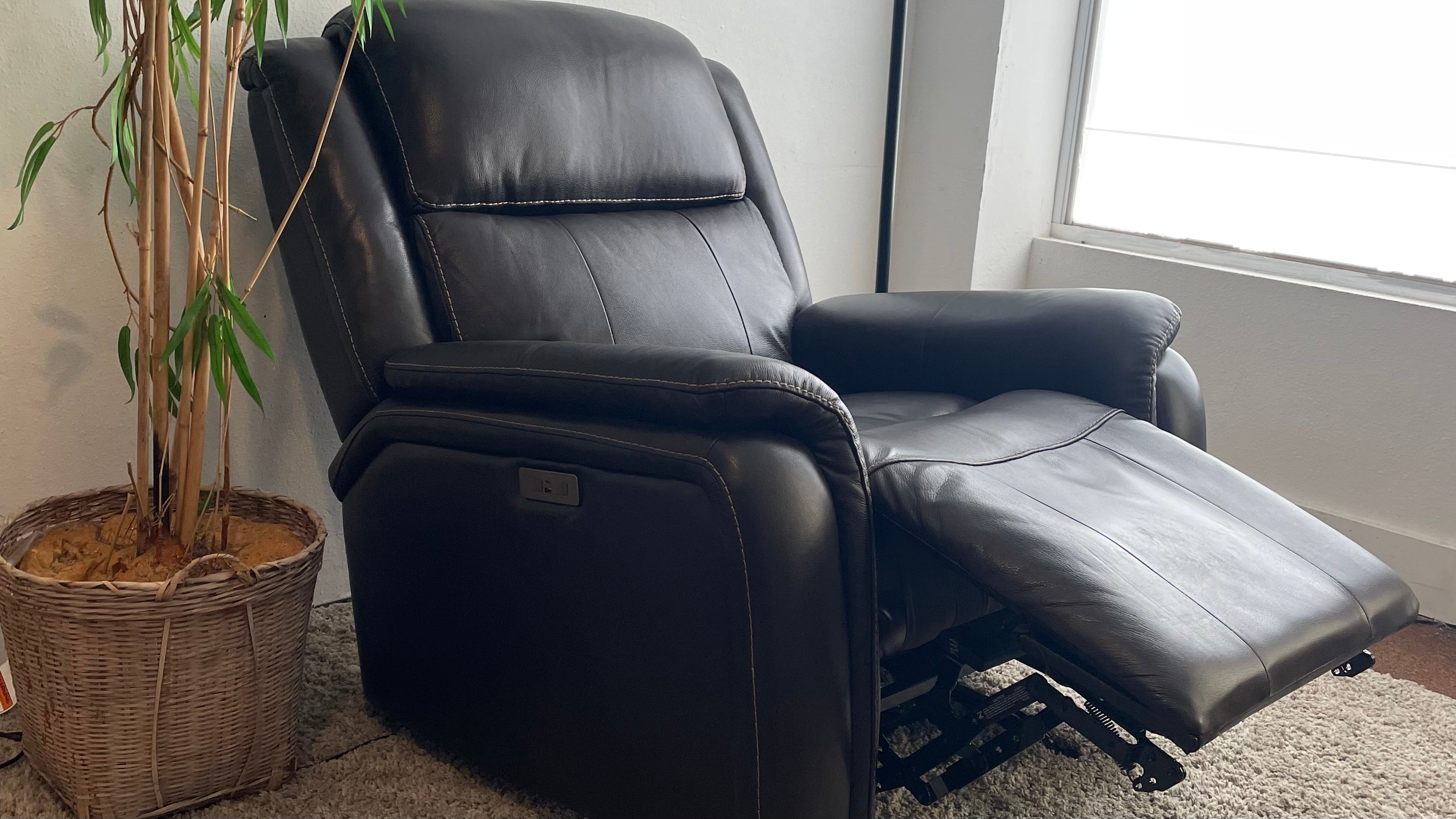 BarcaLounger Leather Power Recliner