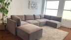 Fallon 6-Piece Modular Sectional w/ Ottoman