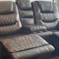 Sandia Leather Powered Loveseat