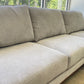 Myla 2-Piece White Sectional