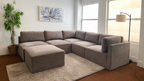 Fallon 6-Piece Modular Sectional w/ Ottoman