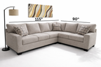 Metro 2-Piece Sectional Sofa