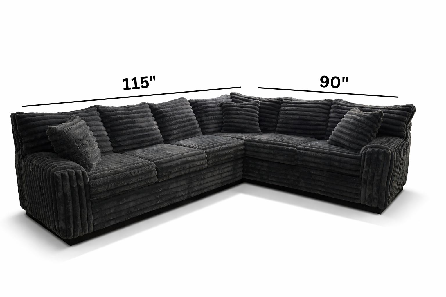 Koala Fluffy L-Shaped Sectional